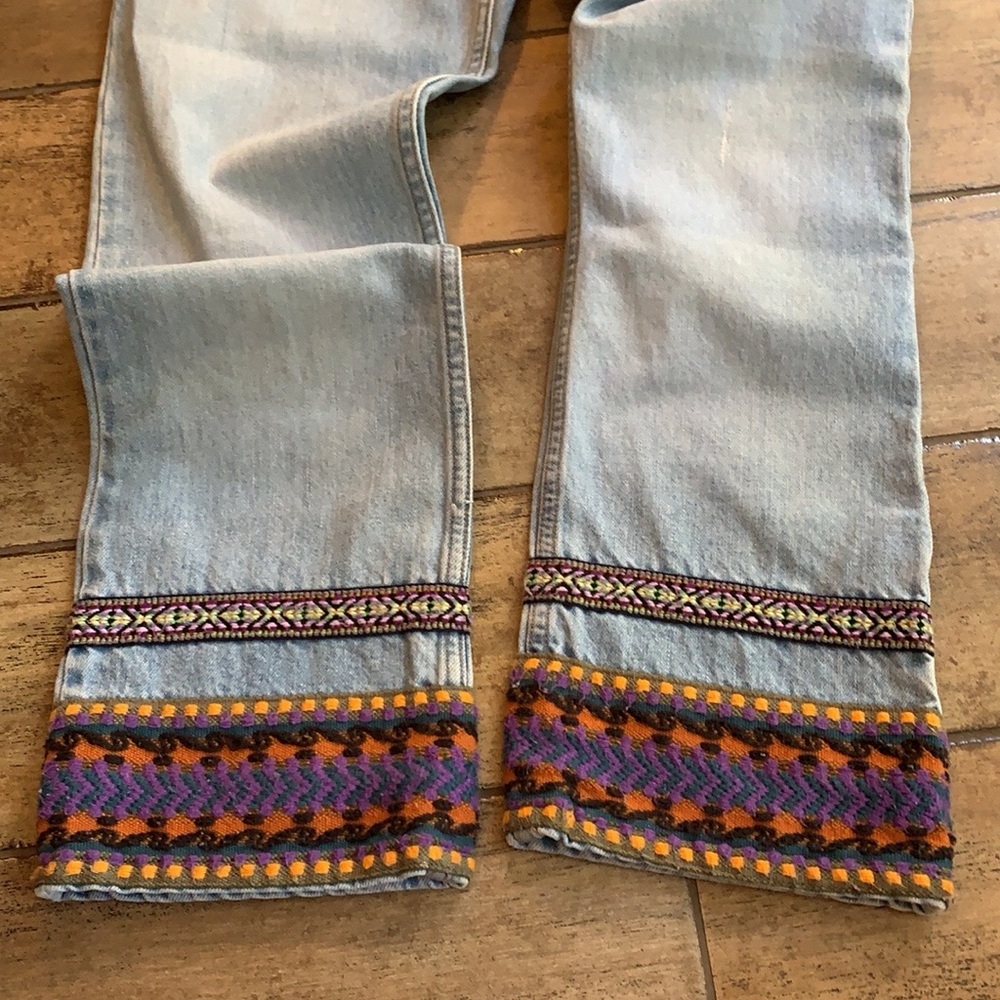 VINTAGE GUESS BOHO JEANS - Picture 5 of 10